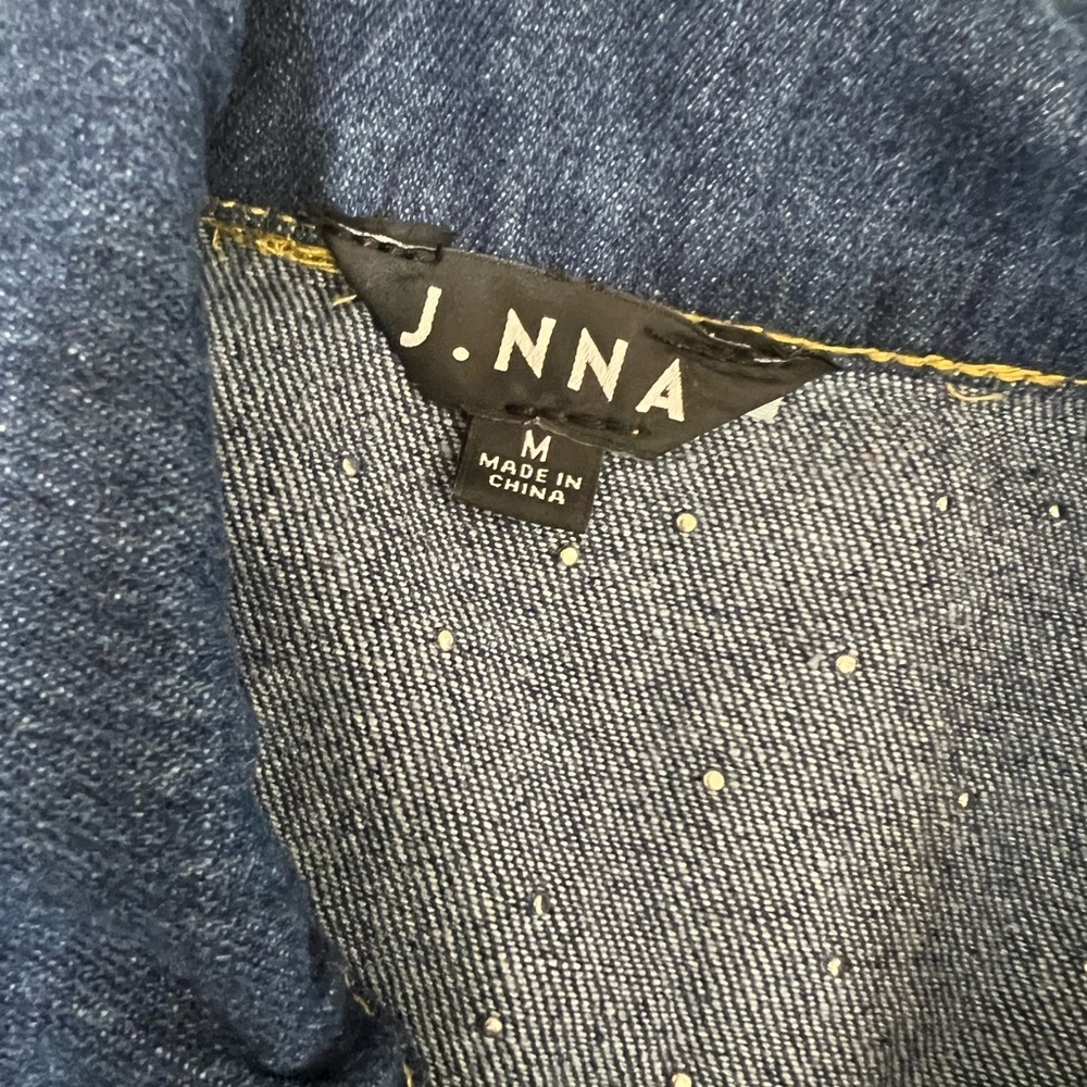 J. NNA Denim Jacket with Studs - Picture 13 of 16